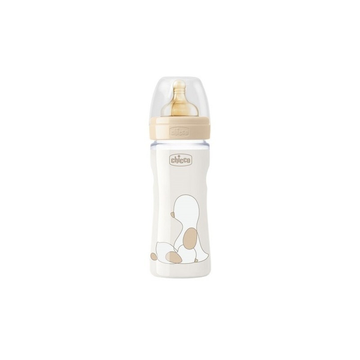 BIBERON ORIGINAL TOUCH 250ML BEIGE