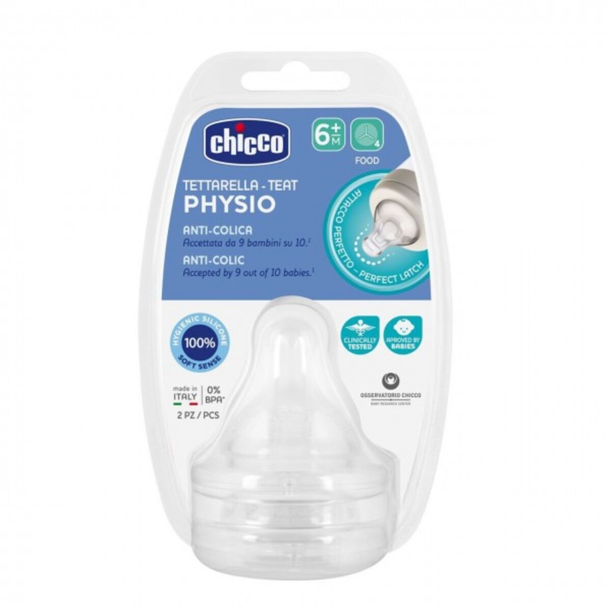 TETINA PHYSIO PERFECT 5 FLUJO PAPILLA 2UND