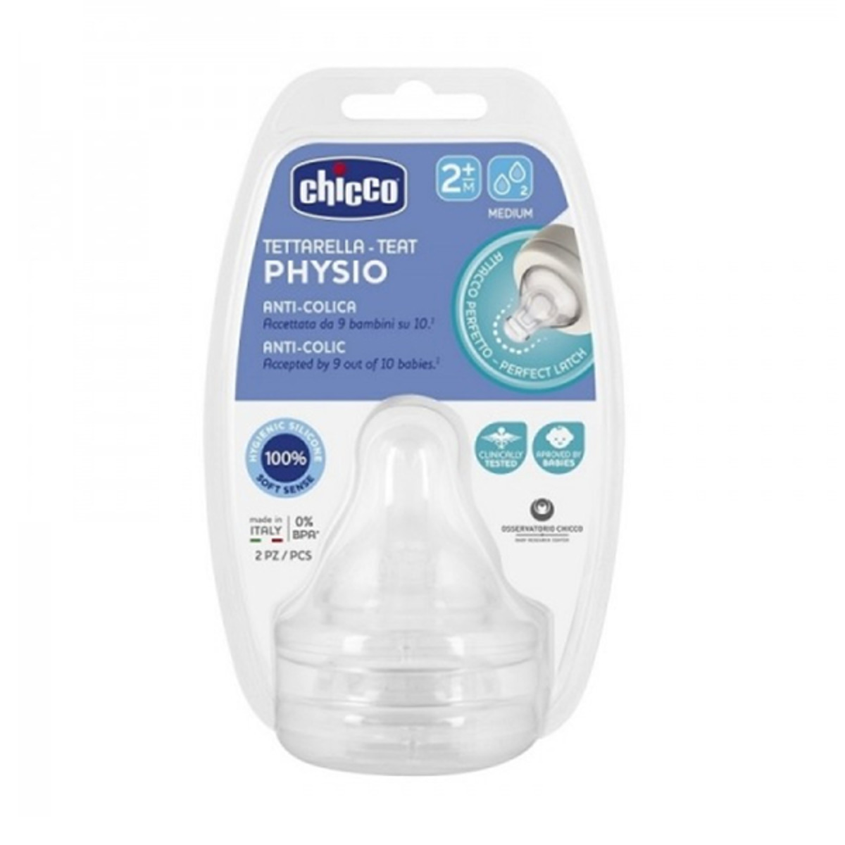 TETINA PHYSIO PERFECT 5 FLUJO MEDIO 2UND