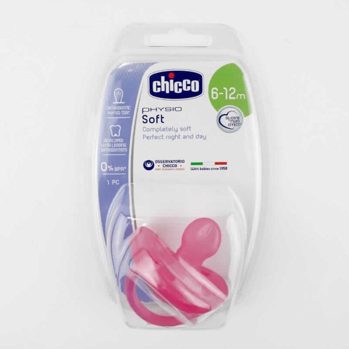 CHUPETE PHYSIOFORMA 6-12M ROSA