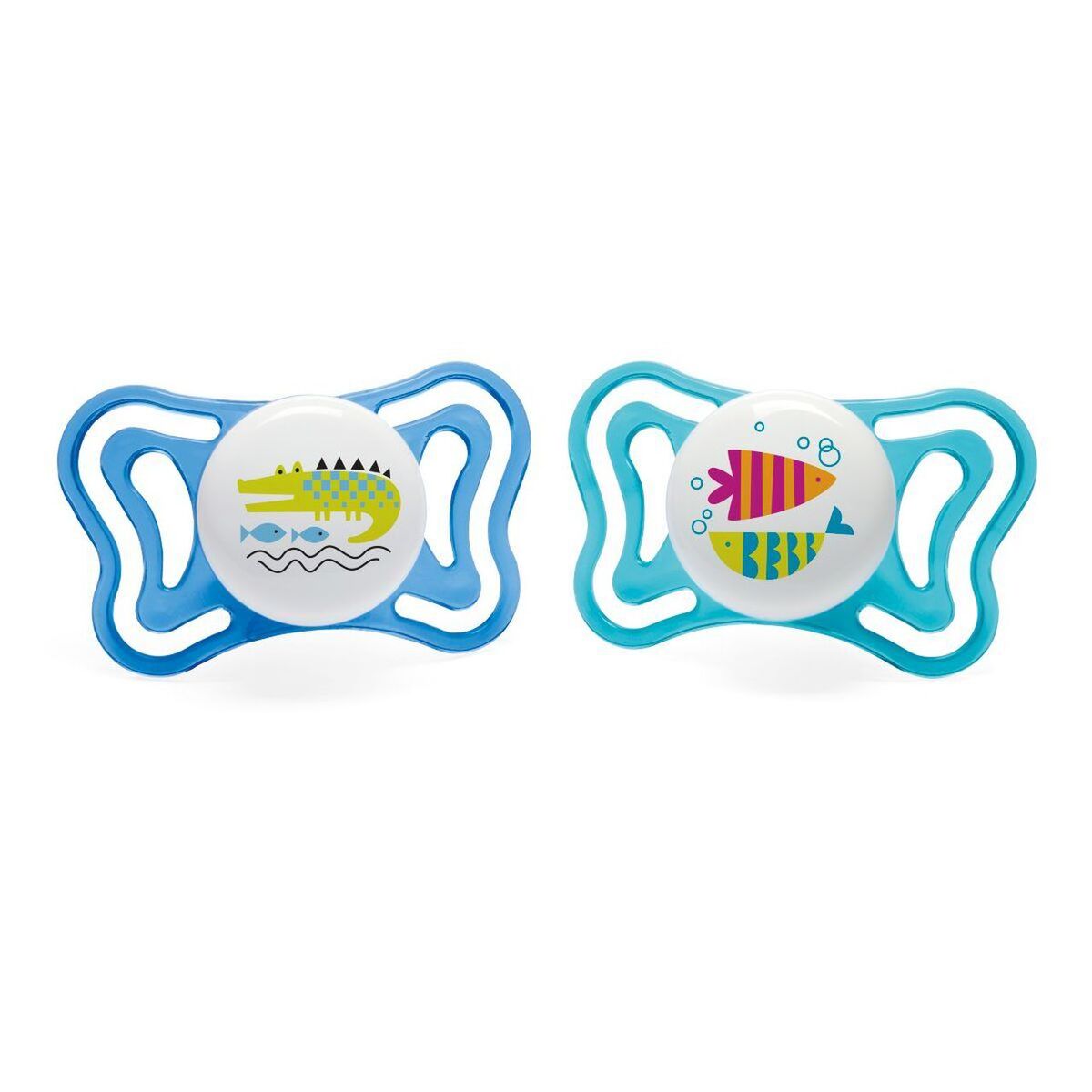CHUPETE PHYSIO LIGHT 16-36M 2UND CELESTE