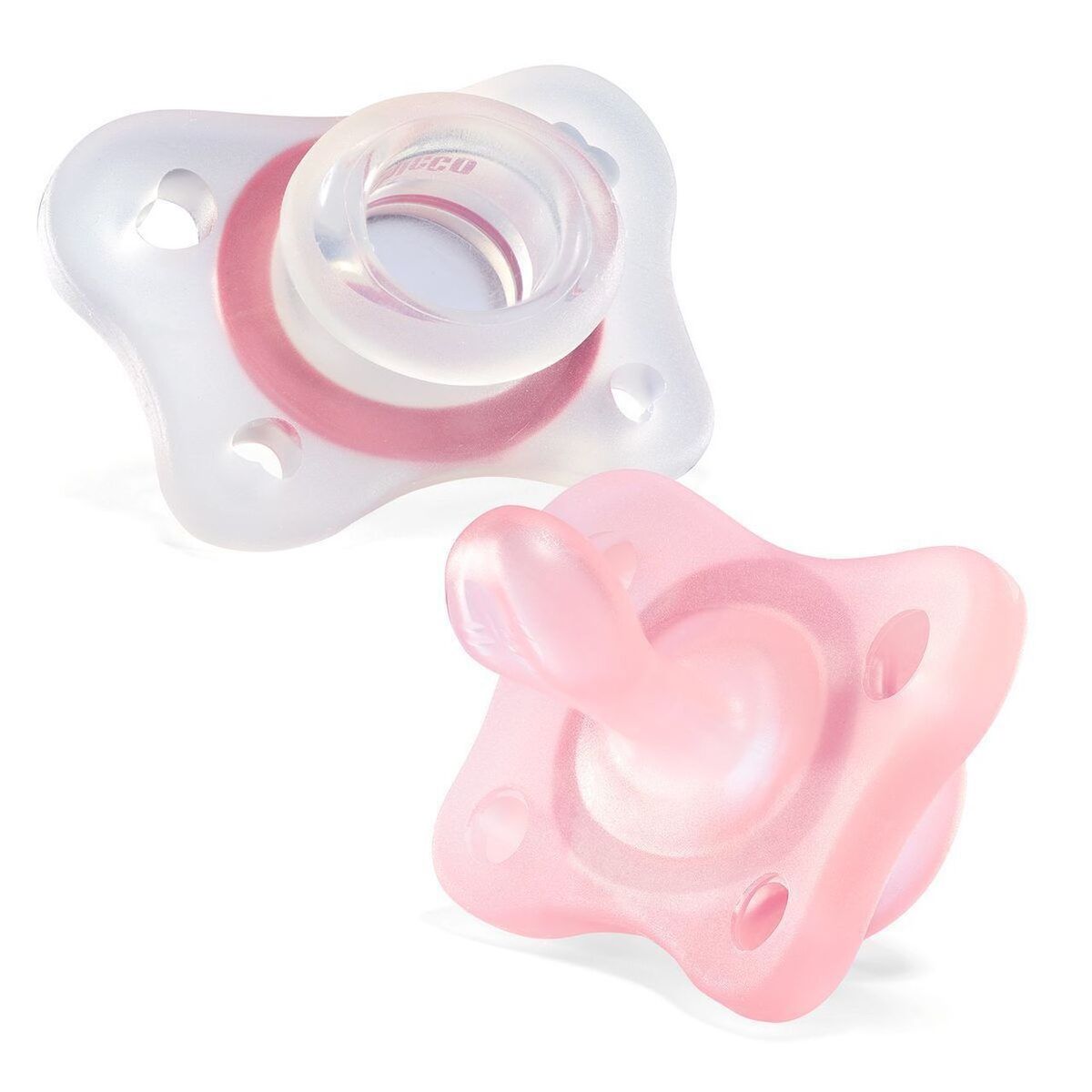 SET CHUPETE PHYSIOFORMA MINI SOFT 2-6M ROSA 