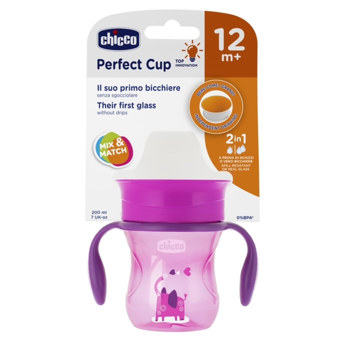 VASO PERFECT 360°12M+ ROSA