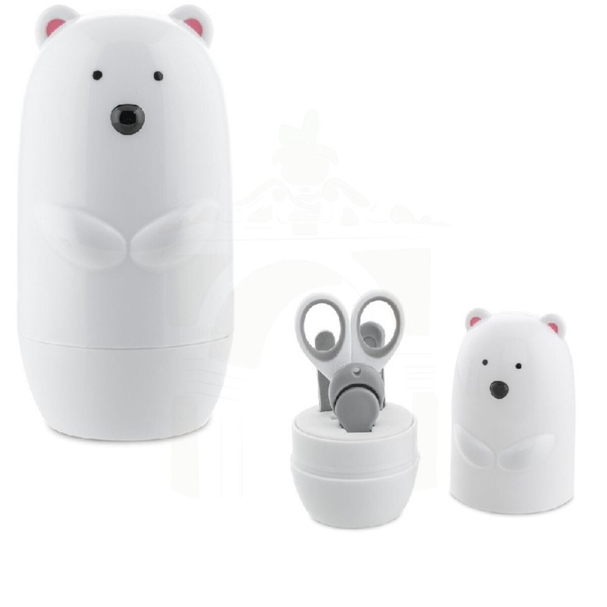 SET DE MANICURA OSO POLAR 4 EN 1 