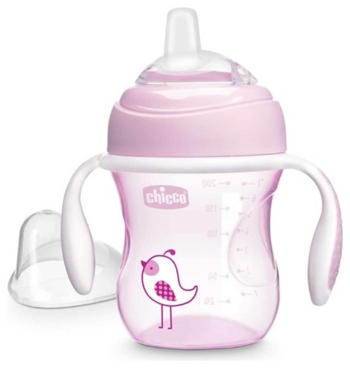 VASO DE TRANSICIÓN 4M+ ROSA