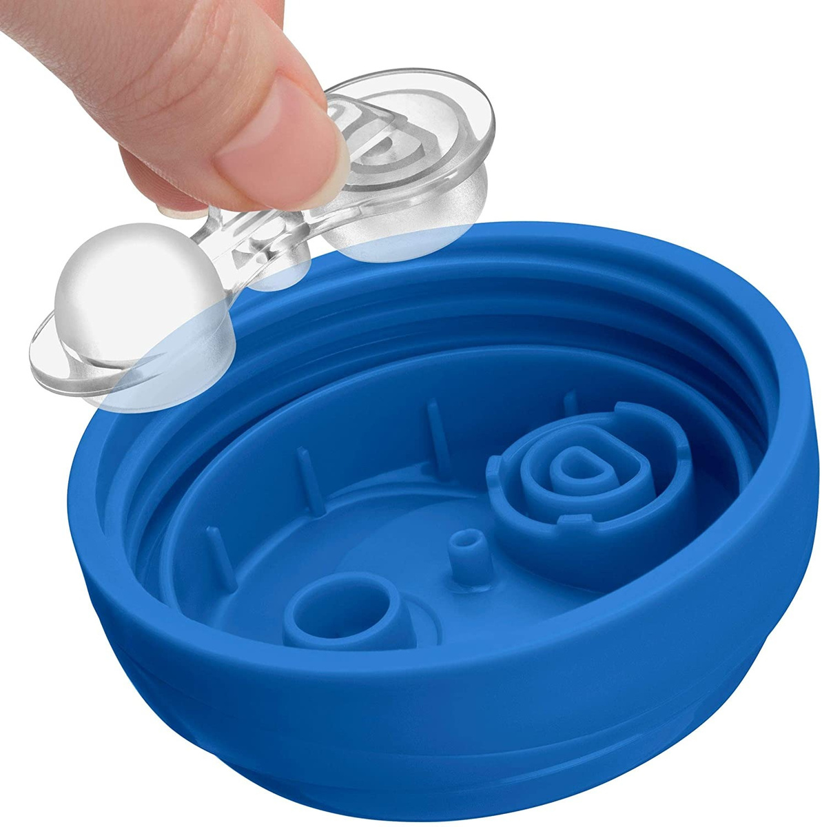VASO SHINY CUP BRILLA EN LA OSCURIDAD AZUL