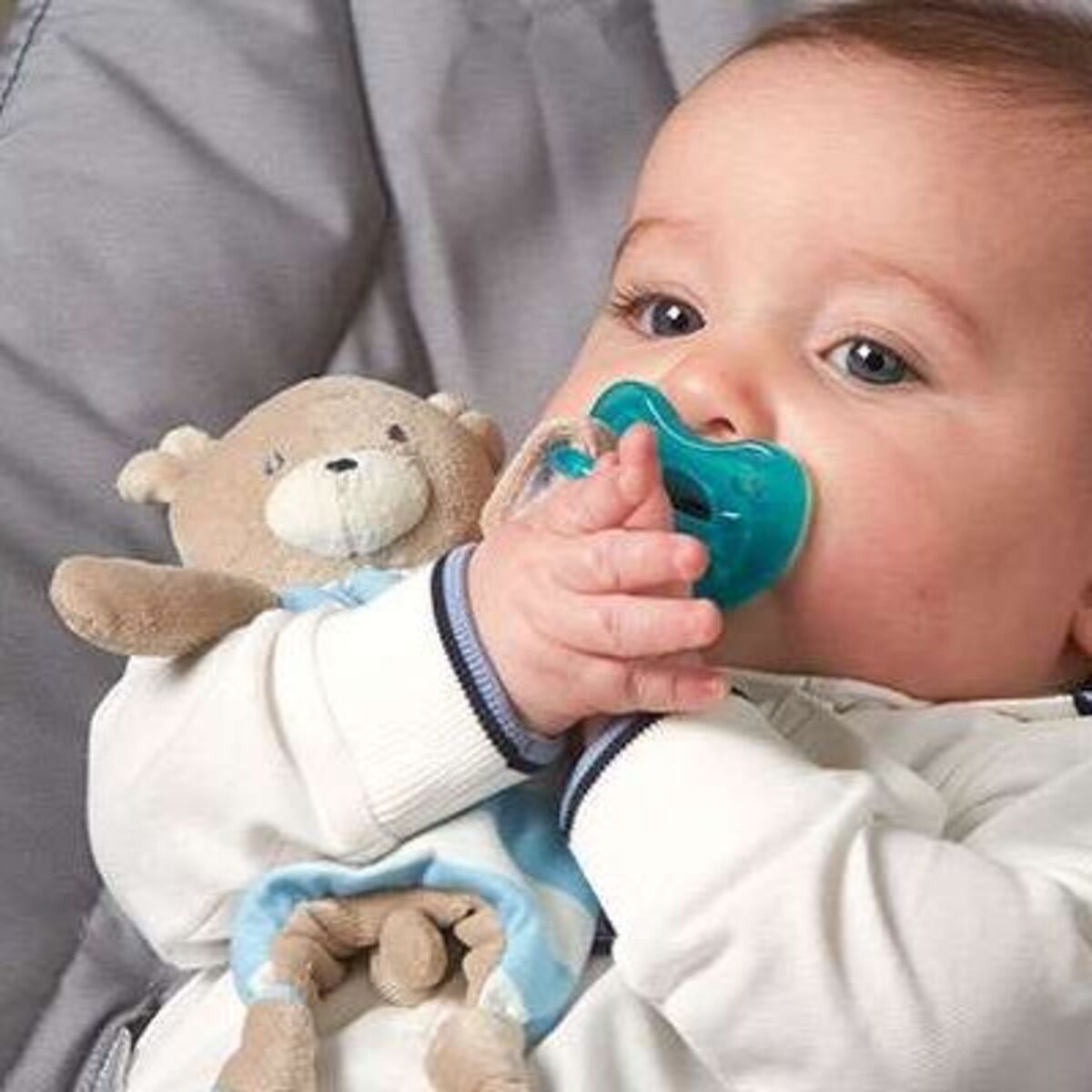 GUARDA CHUPETE POCKET FRIEND ELEFANTE