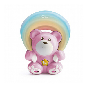 LAMPARA CON PROYECTOR ROSA