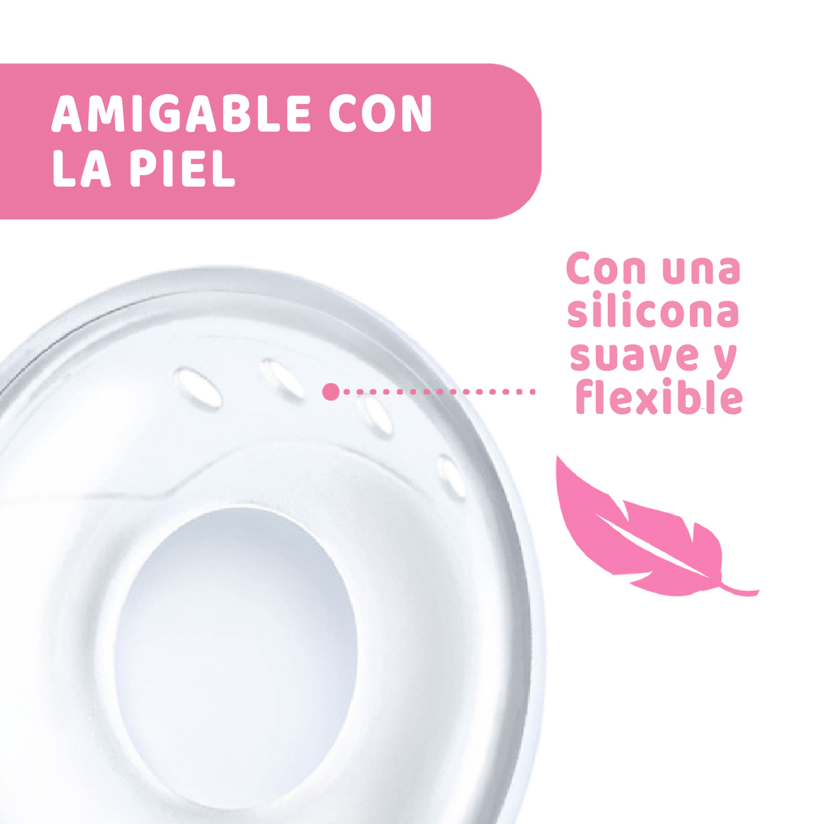 DISCOS DE SILICONA RECOGELECHE