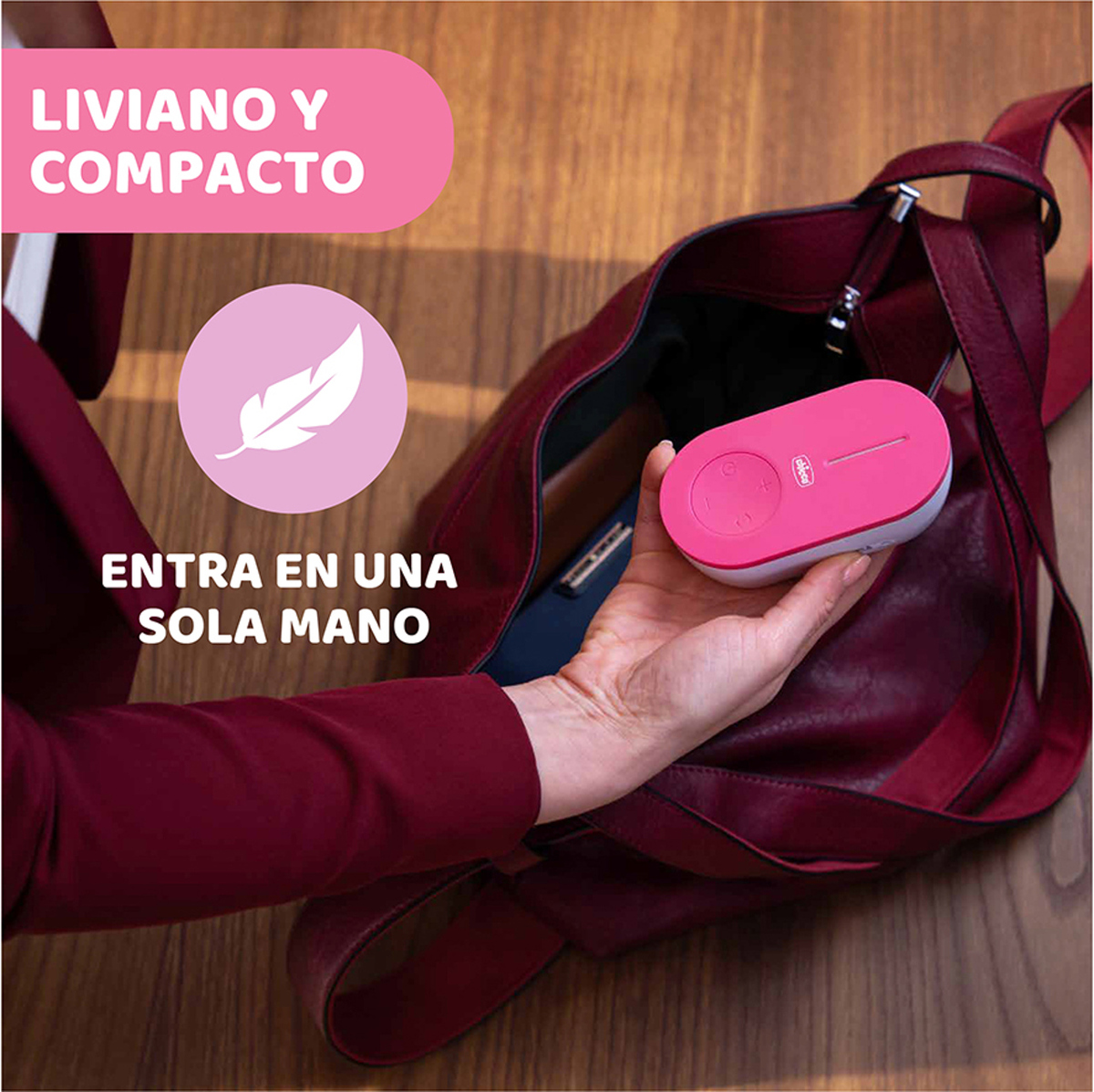 SACALECHE ELECTRICO COMPACTO USB 