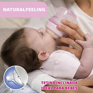 Thumbnail BIBERON NATURAL FEELING 0M+ 150ML ROSA 