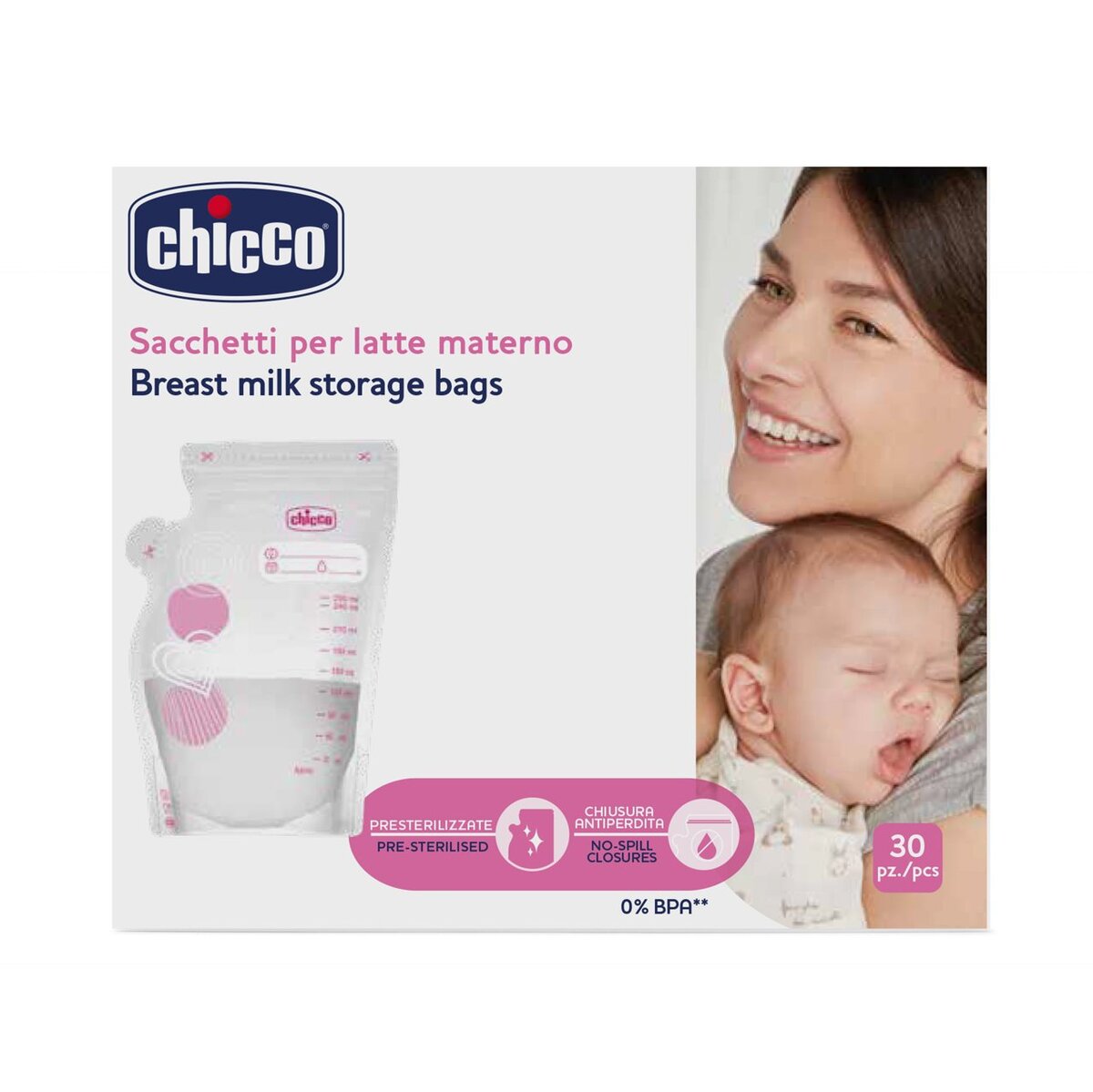 BOLSAS DE LECHE MATERNA 