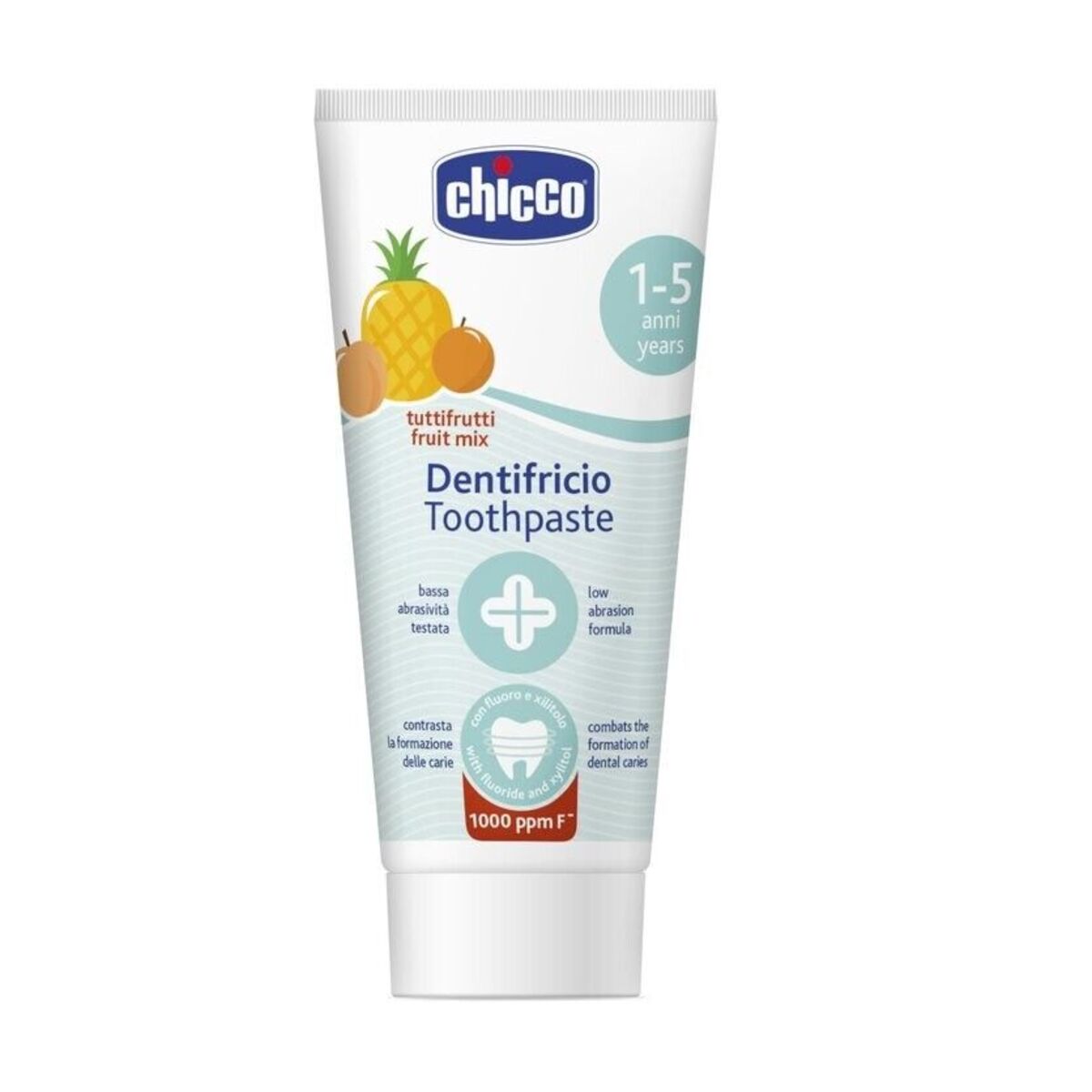 CREMA DENTAL TUTTI FRUTTI 12M+