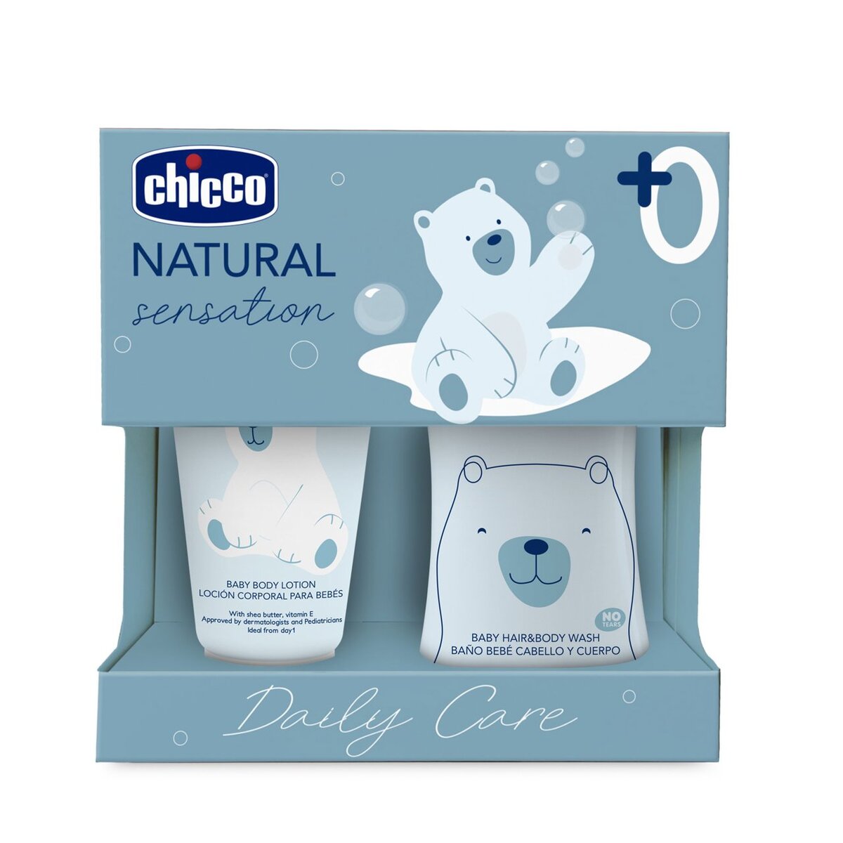SET DE BAÑO Y CREMA HIDRATANTE NATURAL SENSATION