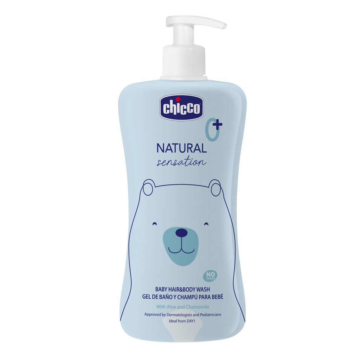 GEL DE BAÑO Y SHAMPOO NATURAL SENSATION 500ML