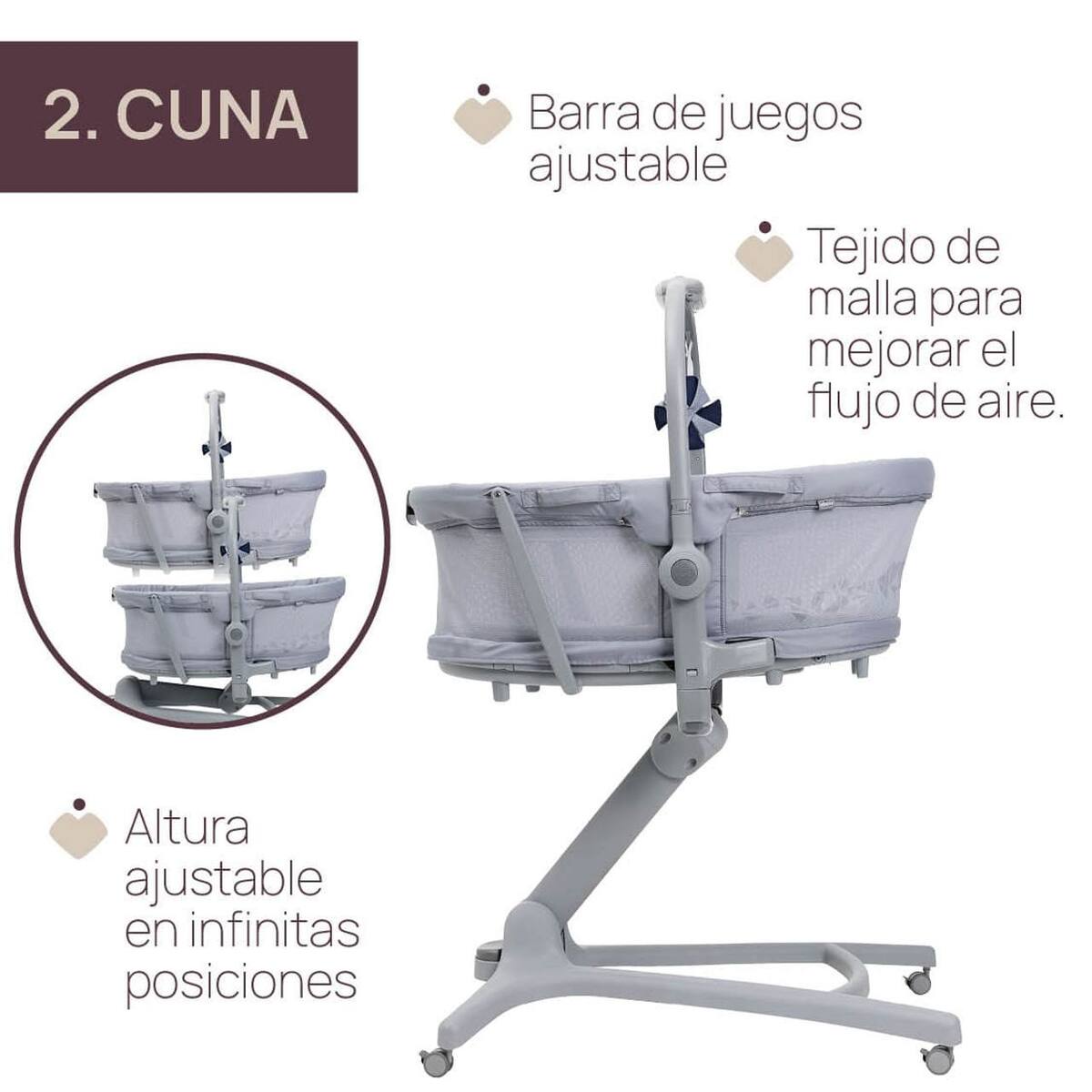 CUNA BABY HUG PRO BEIGE LATTE