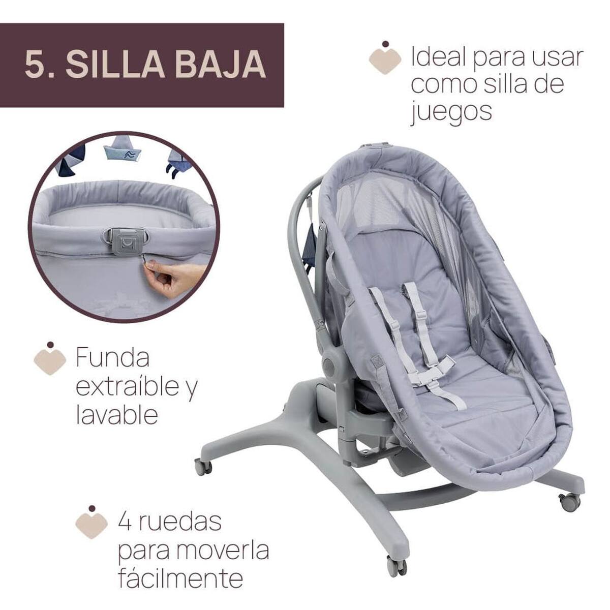 CUNA BABY HUG PRO BEIGE LATTE
