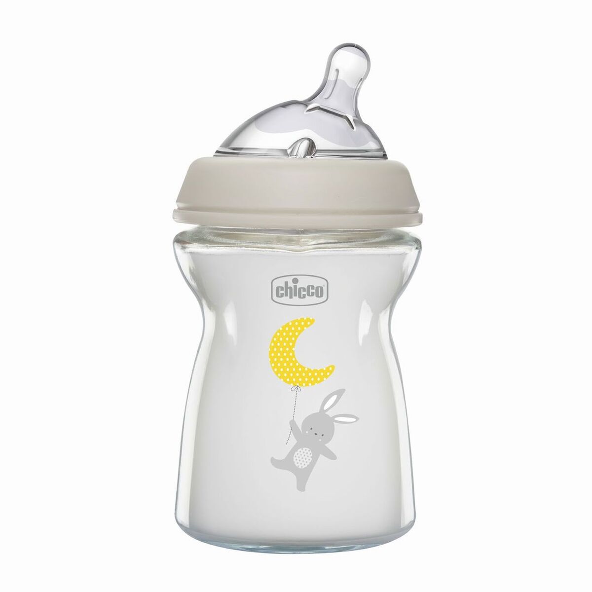 BIBERON NATURAL FEELING VIDRIO 0M+ 250ML