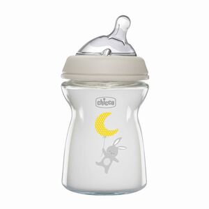 BIBERON NATURAL FEELING VIDRIO 0M+ 250ML