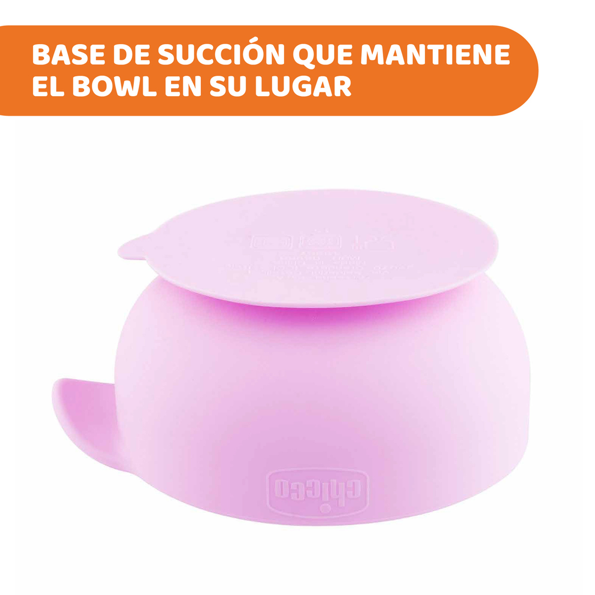 BOWL DE SILICONA 6M+ ROSA 