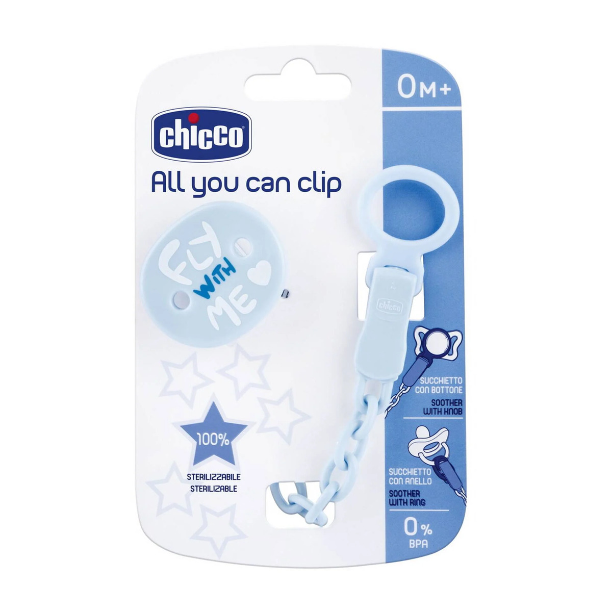 CLIP ADAPTABLE AZUL