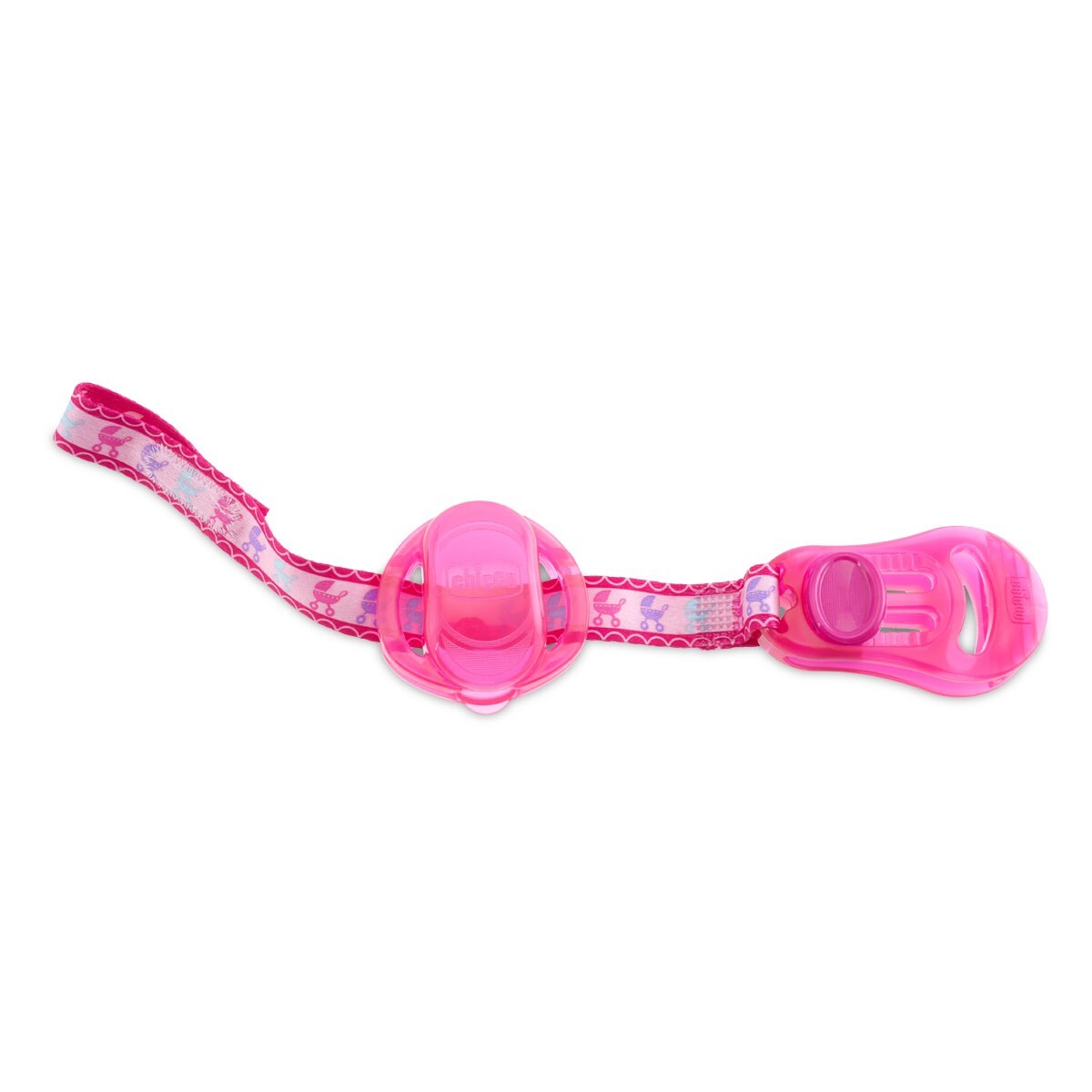 CLIP PORTACHUPETE ROSA