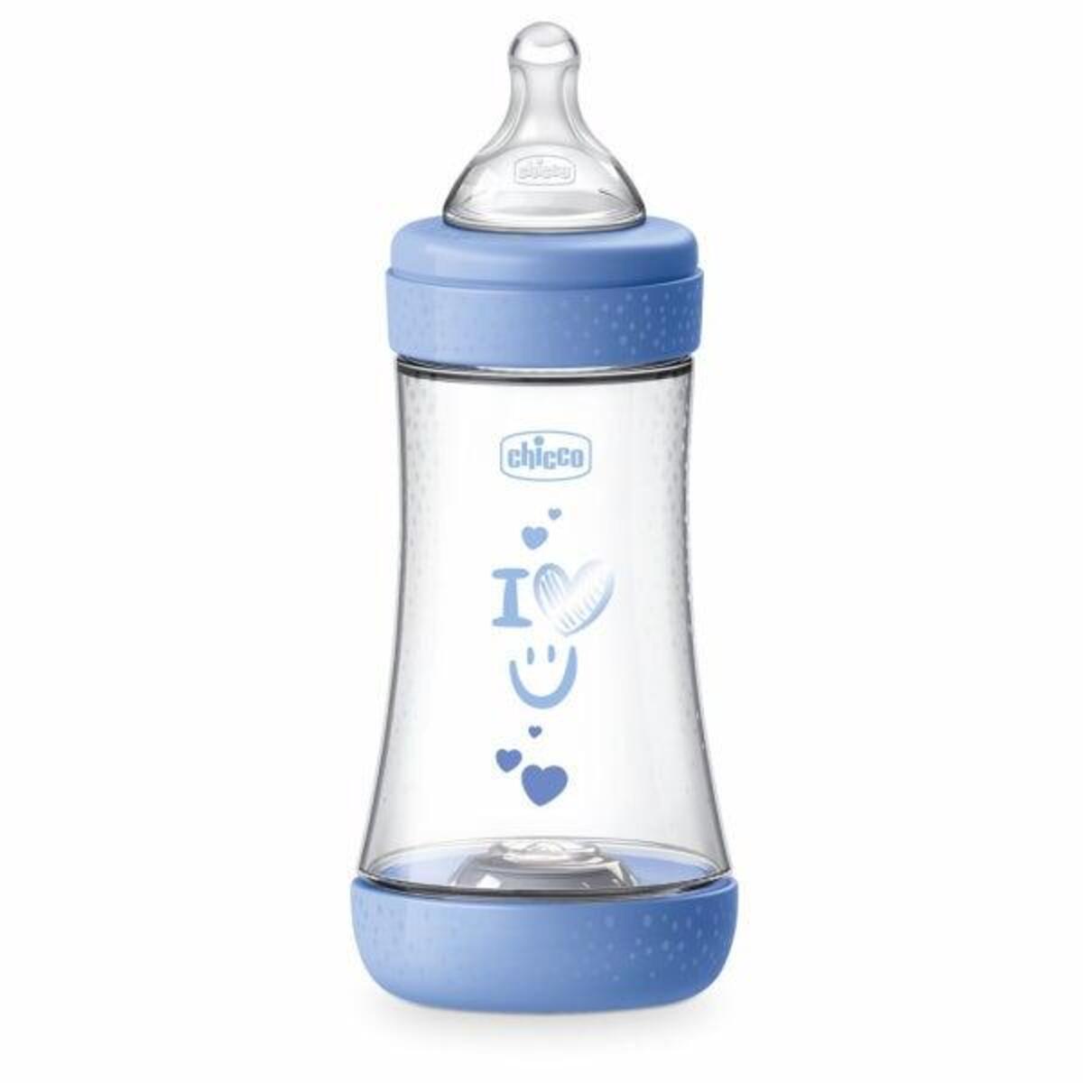 BIBERON PERFECT5 AZUL 2M+ 240ML