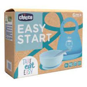 SET DE COMIDA SILICONA  AZUL