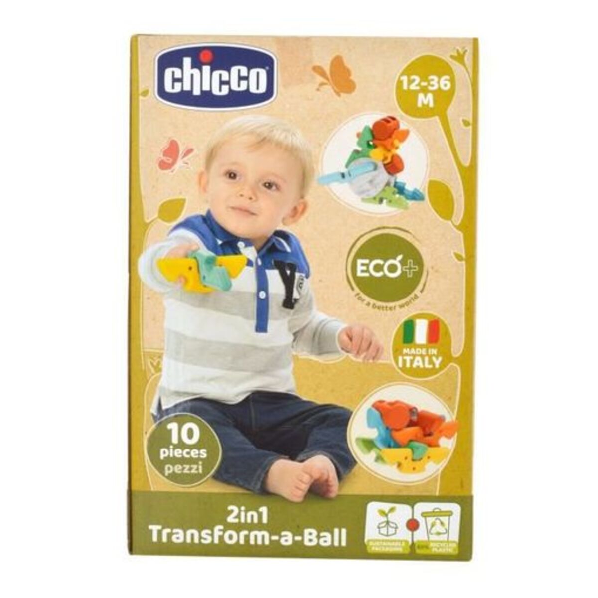 PELOTA TRANSFORMABLE ECO+