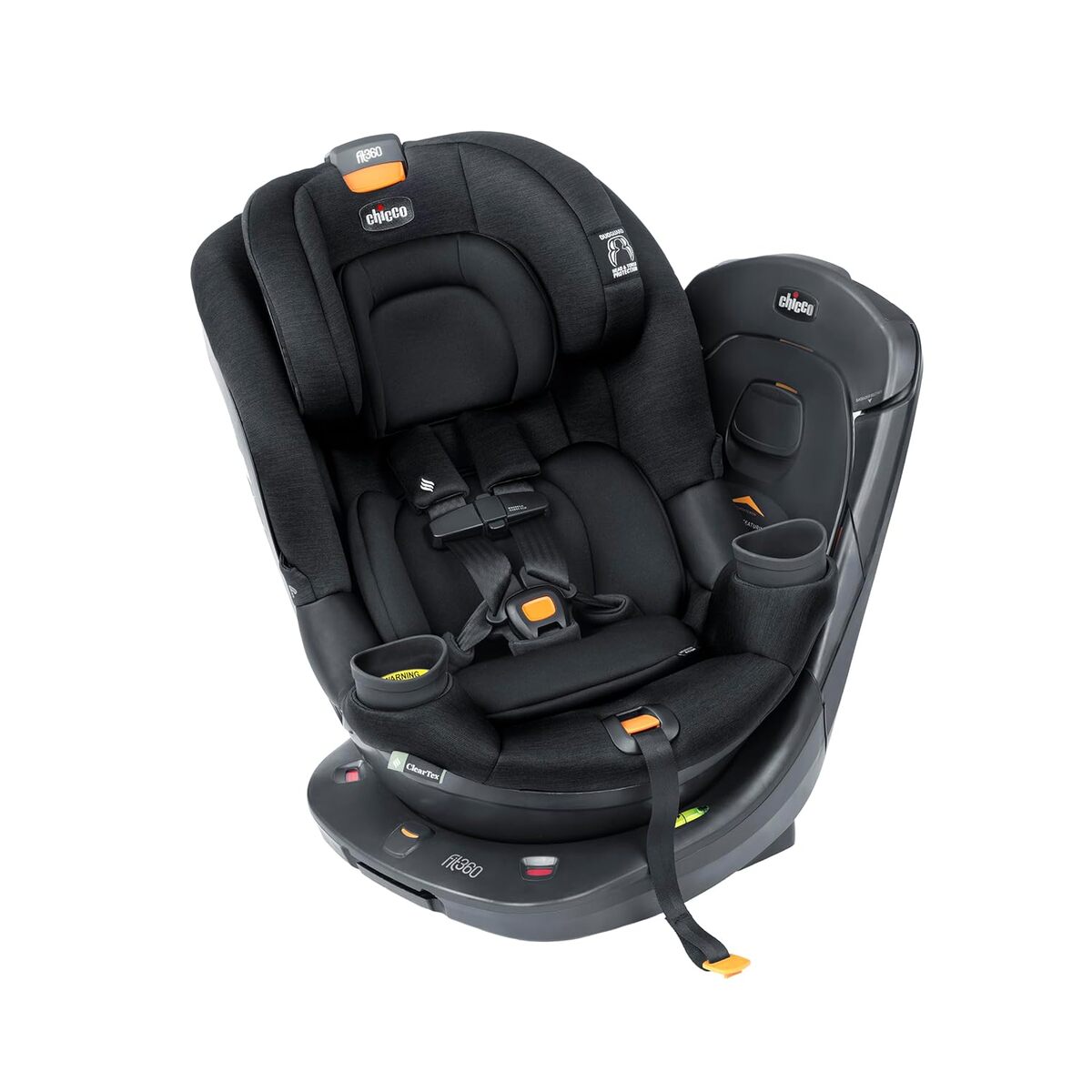 Asiento para auto Fit360 ClearTex - NEGRO