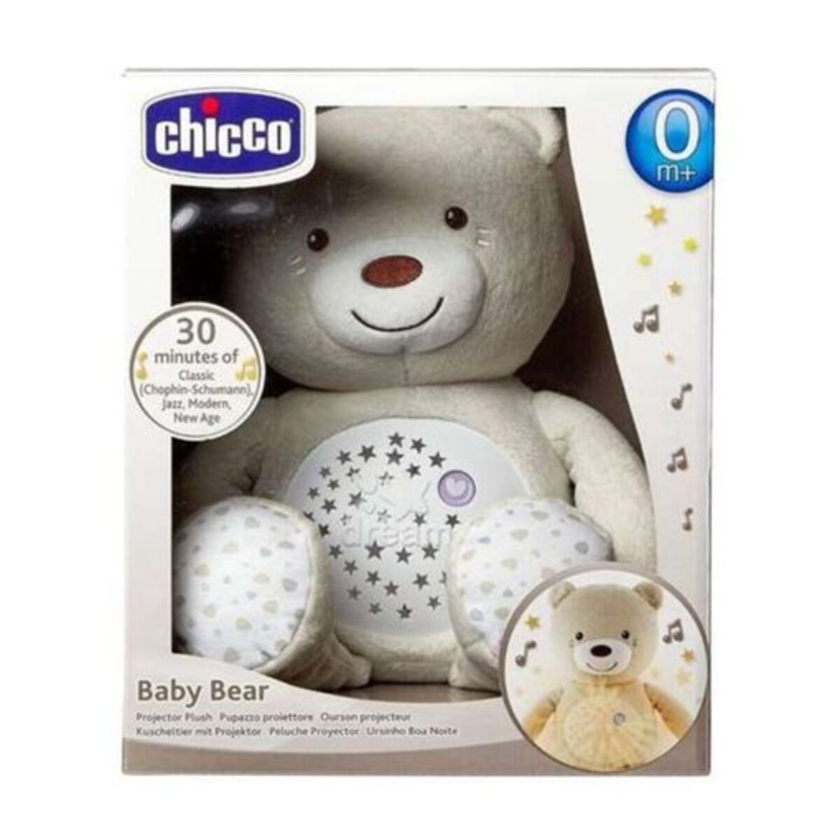 PROYECTOR BABY BEAR BEIGE