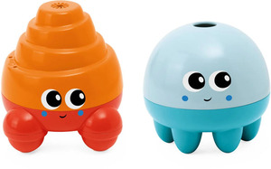 JUEGO DE BAÑO PULPO CANGREJO ERMITAÑO
