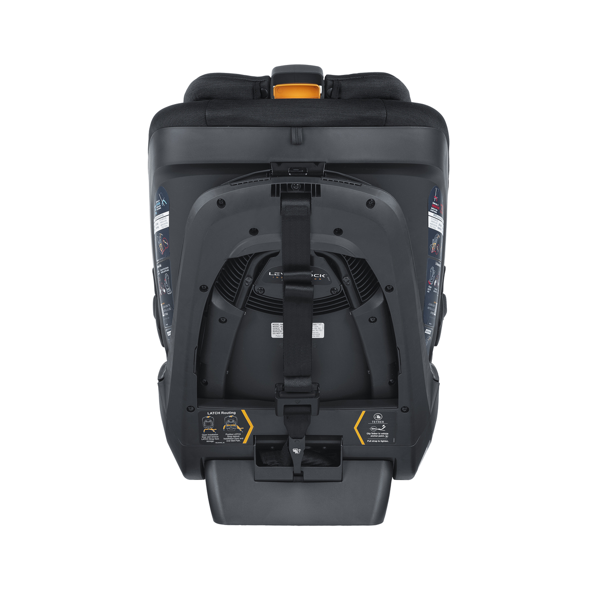 Asiento para auto Fit360 ClearTex - NEGRO