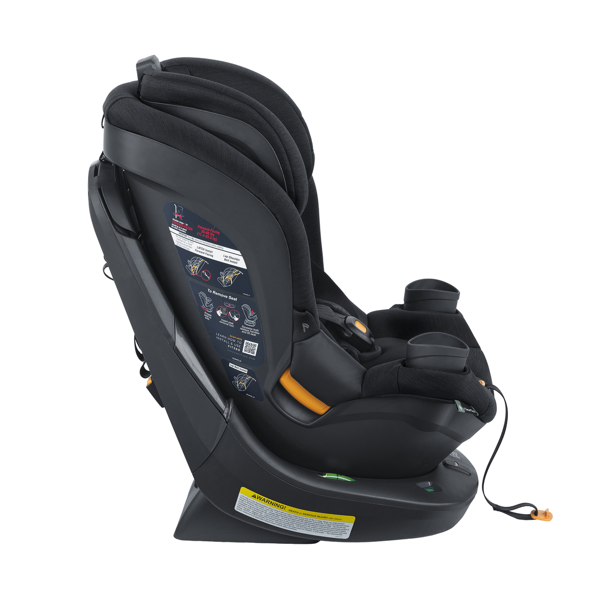 Asiento para auto Fit360 ClearTex - NEGRO