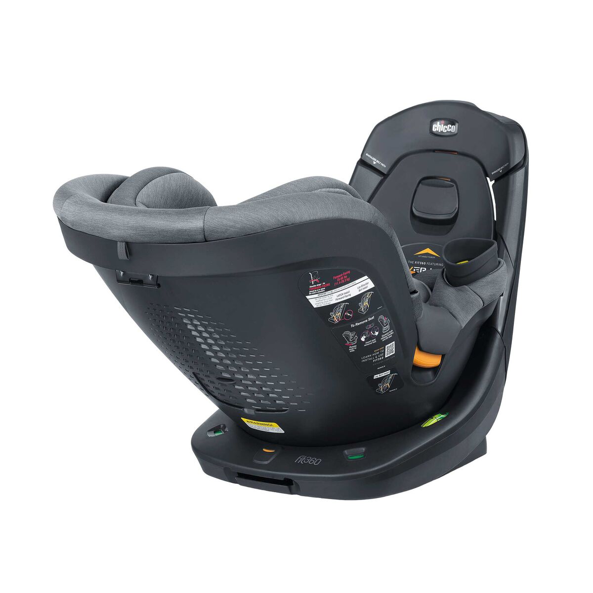 Asiento para auto Fit360 ClearTex - SLATE