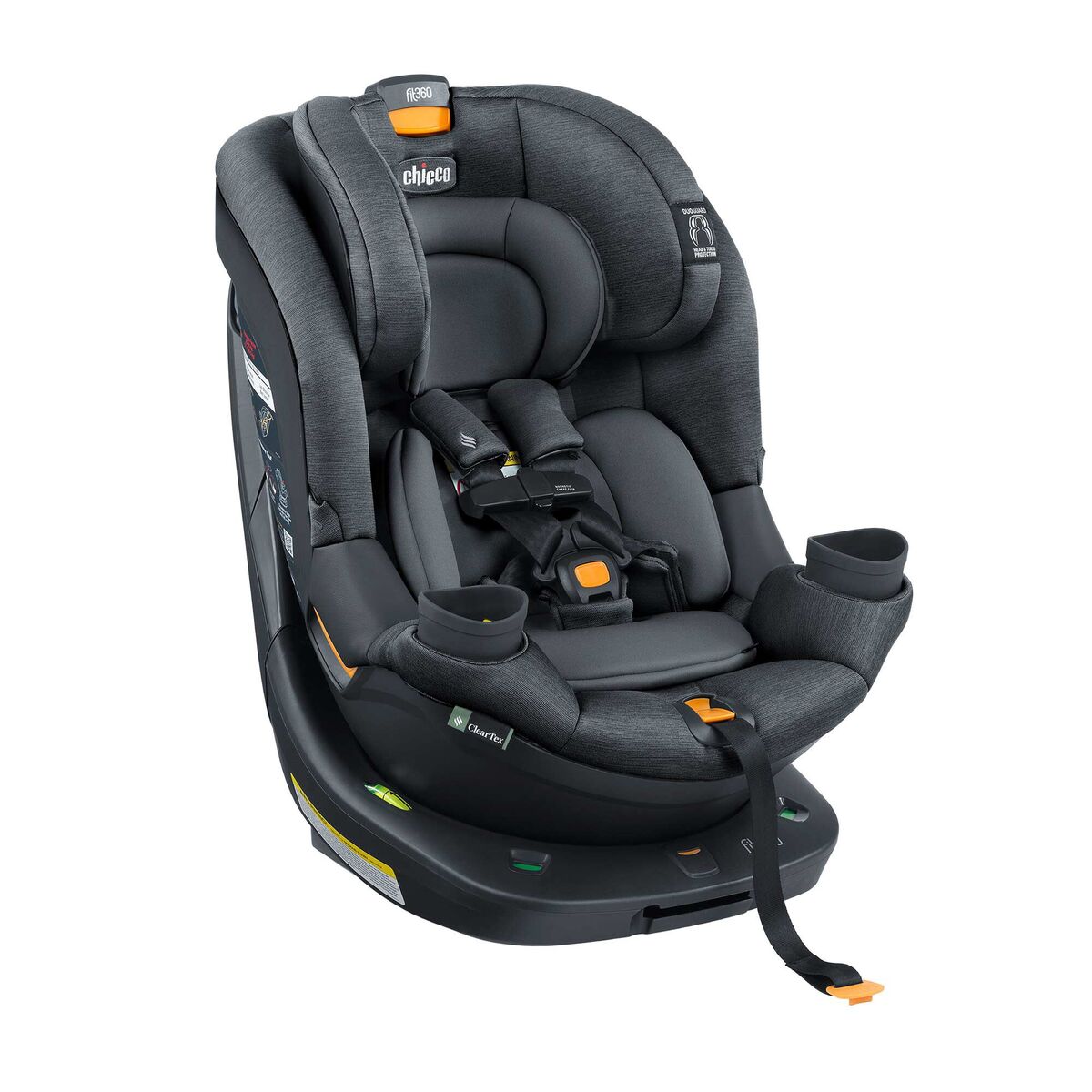 Asiento para auto Fit360 ClearTex - SLATE