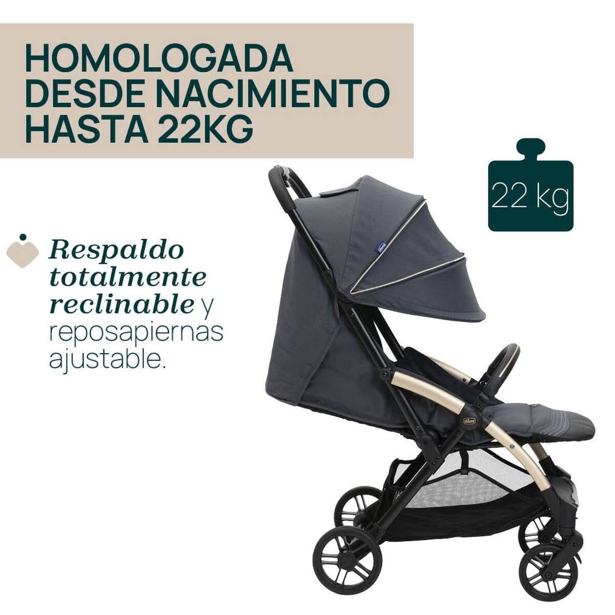 CARRITO DE PASEO GOODY XPLUS DARK SHADOW