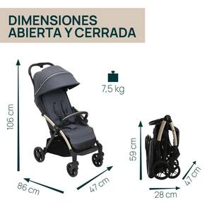 Thumbnail CARRITO DE PASEO GOODY XPLUS DARK SHADOW