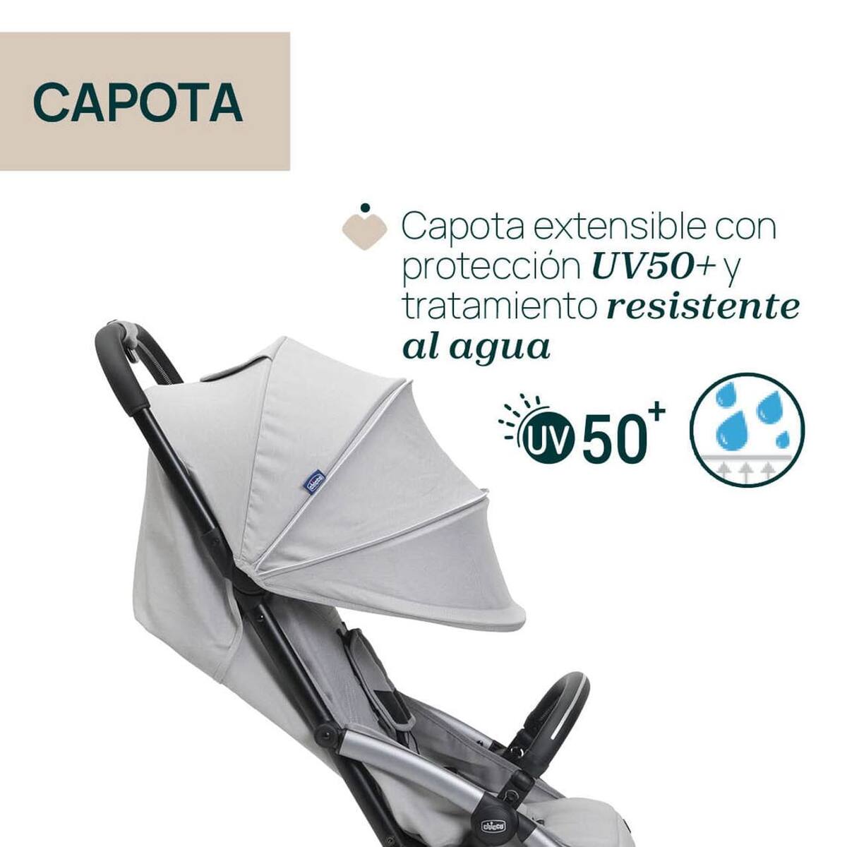 CARRITO DE PASEO GOODY XPLUS PEARL GREY