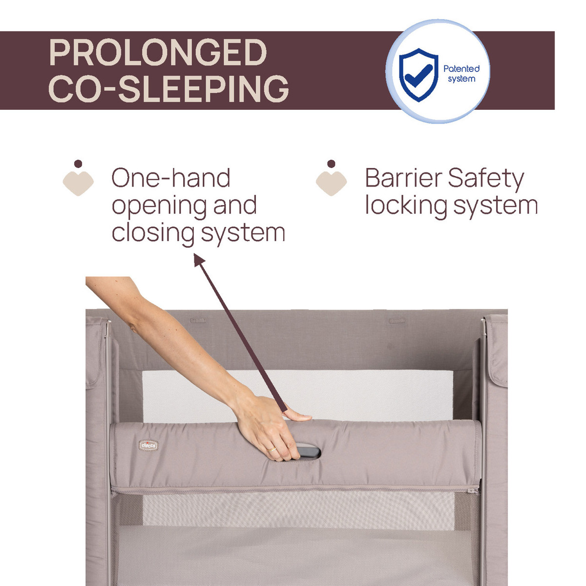 CUNA CO-SLEEPING NEXT2ME FOREVER ALMOND 2025