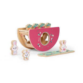 JUEGO DE MADERA COLINA DE CONEJITOS