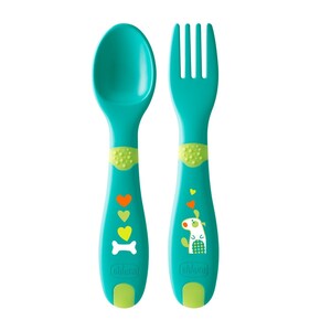 SET DE CUBIERTOS 12M+ VERDE