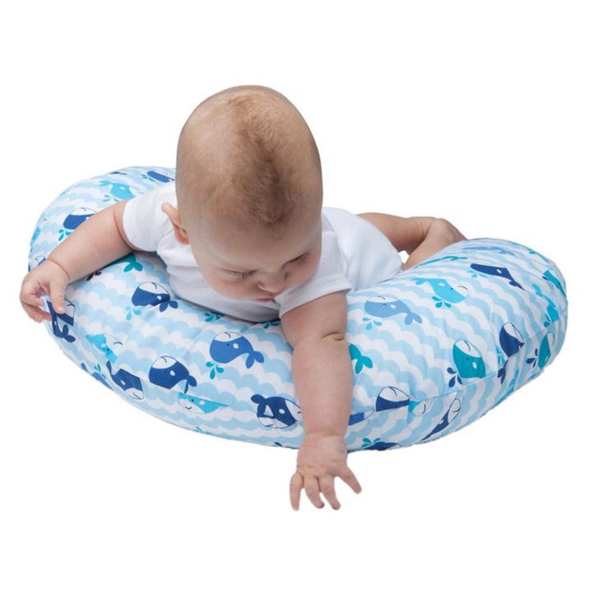 ALMOHADA BOPPY BLUE WHALES