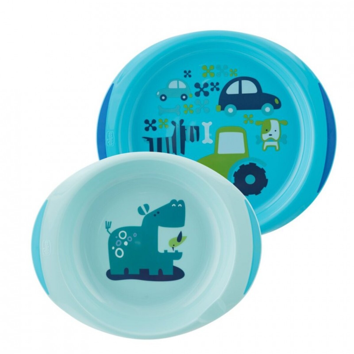 SET DE PLATOS 12M+ AZUL