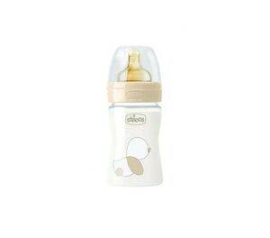 BIBERON ORIGINAL TOUCH VIDRIO 150ML BEIGE